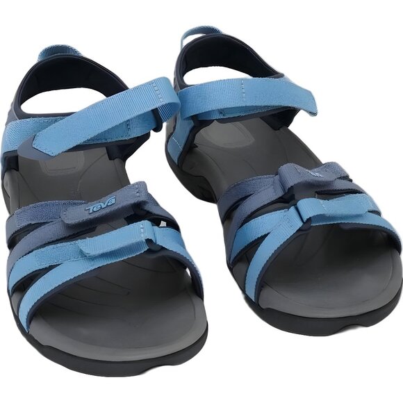 Teva Tirra Women's Sport Sandals Blue Multi Comfortable US 8 EU 39 - Picture 1 of 6